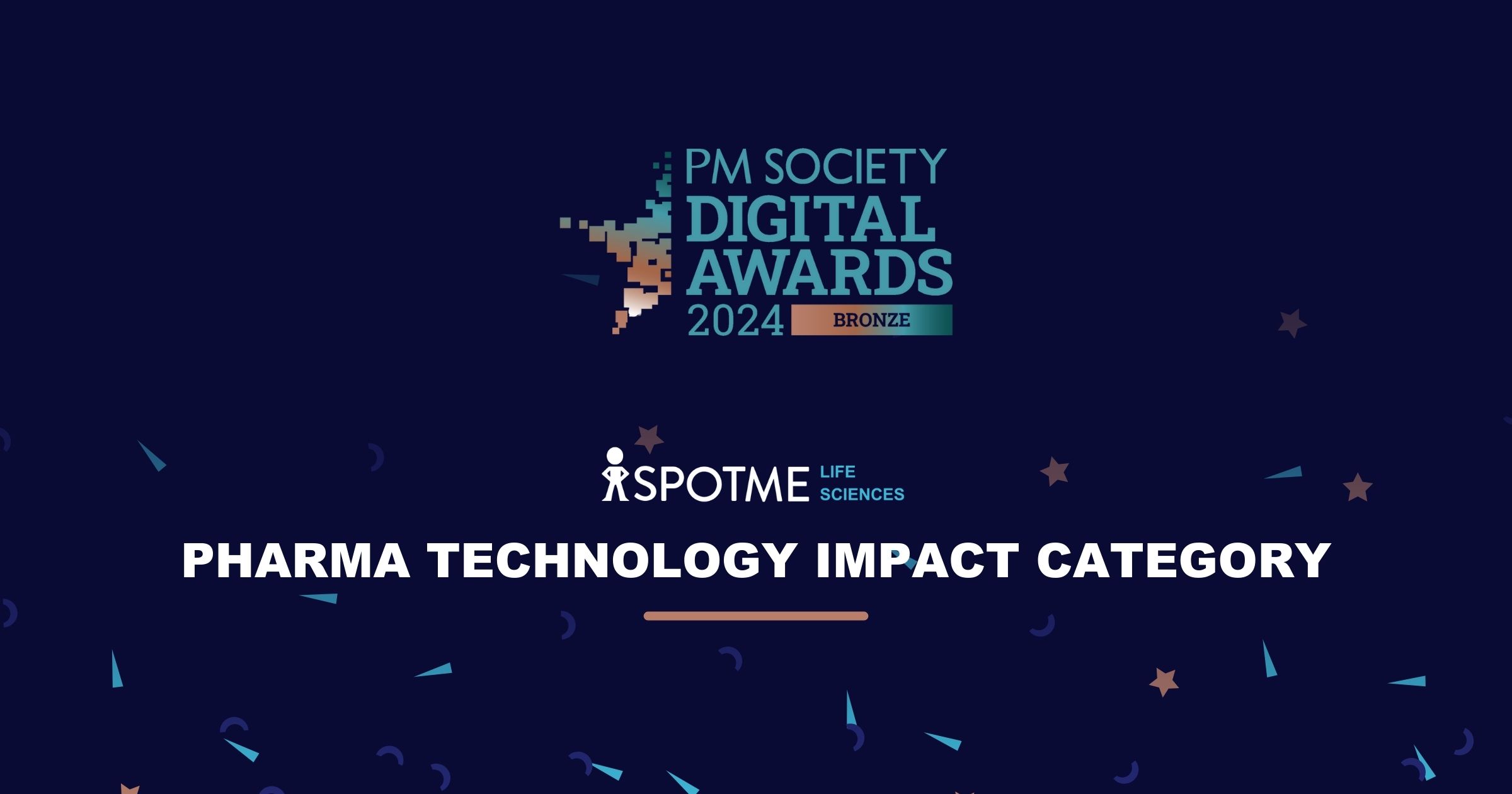 SpotMe Life Sciences Wins Bronze in Pharma Technology Impact Category at the PM Society Digital Awards