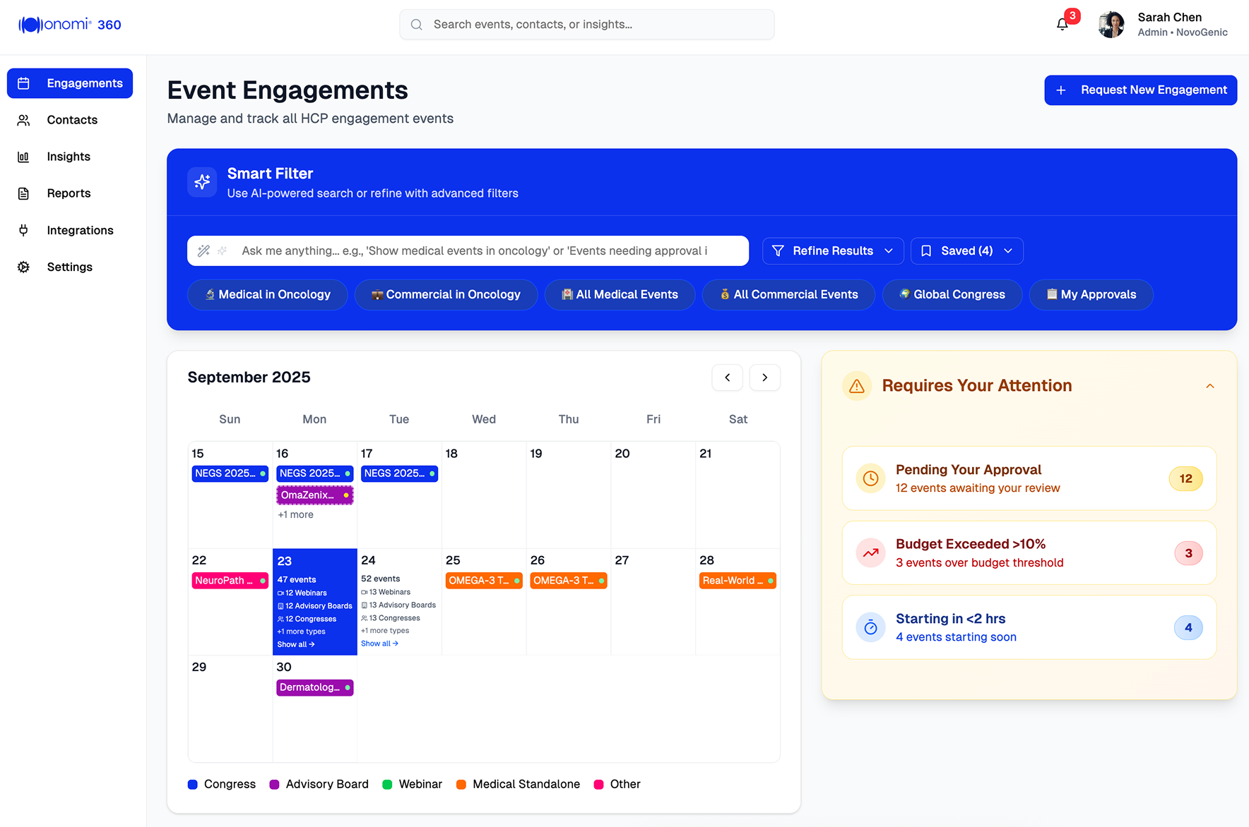 Onomi 360 product preview